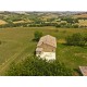 OLD COUNTRY HOUSE IN PANORAMIC POSITION IN LE MARCHE Farmhouse to restore with beautiful views of the surrounding hills for sale in Italy in Le Marche_3